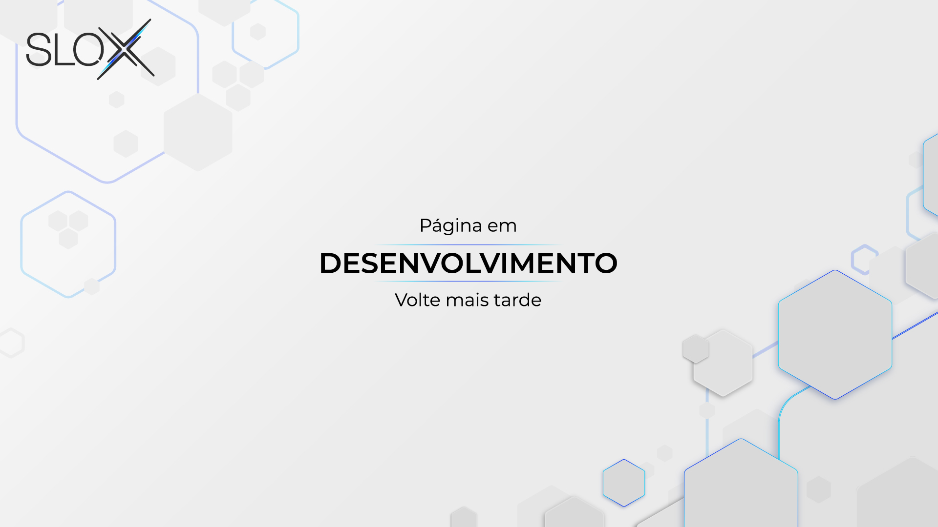 Página em Desenvolvimento
